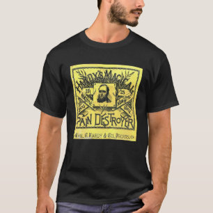 T-shirt Étiquette vintage de bouteille de médecine de