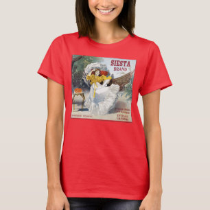 T-shirt "Étiquette Vintage de fruits"