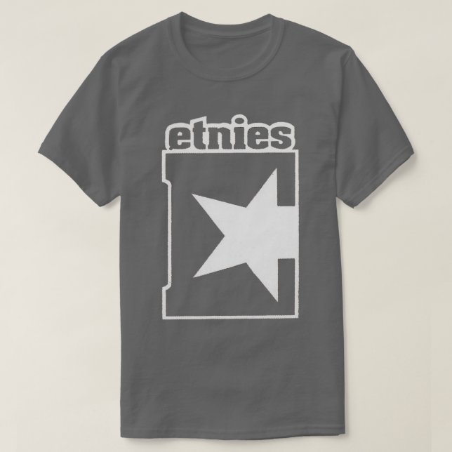 T-shirt Etnies retro skboard design 1 (Design devant)