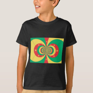 T-shirt étoile à cinq branches République du Cameroun