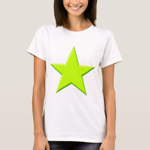 T-shirt Étoile - Chartreuse