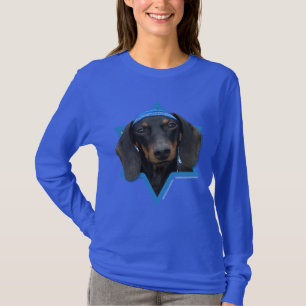 T-shirt Étoile de David de Hanoukka - teckel - Winston