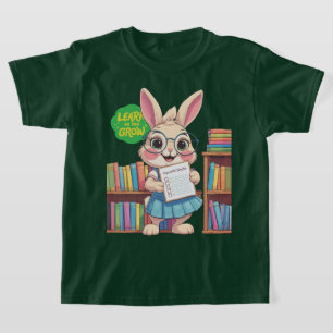 T-shirt 🐰📚 Étoile de la bibliothécaire en formation – Éd