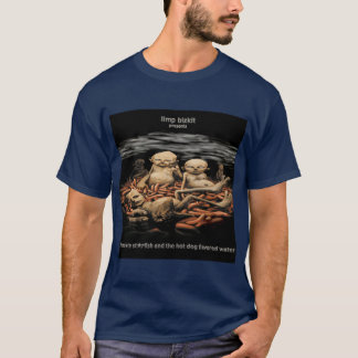 T-shirt étoile de mer en chocolat et eau aromatisée au hot