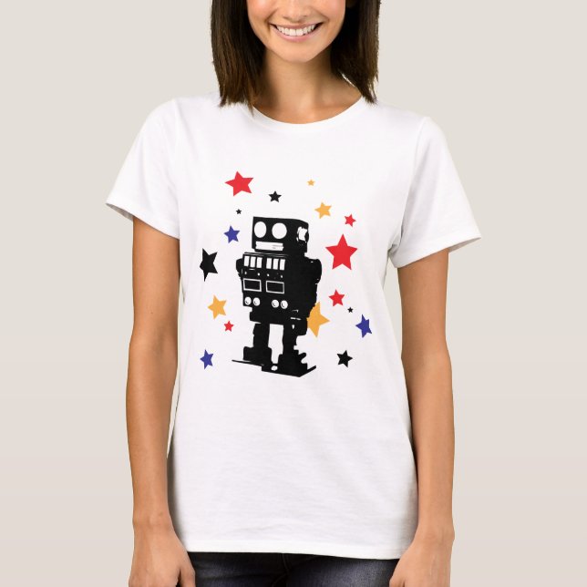 T-shirt Étoile de robot (Devant)