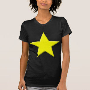 T-shirt Étoile - Jaune