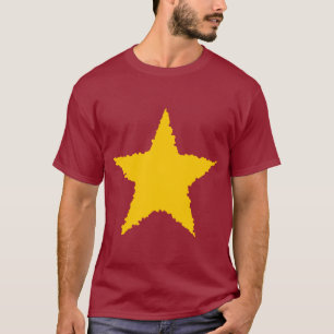 T-shirt Étoile jaune fraîche
