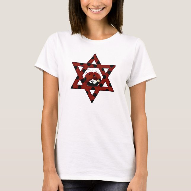 T-shirt Étoile juive de David (Devant)