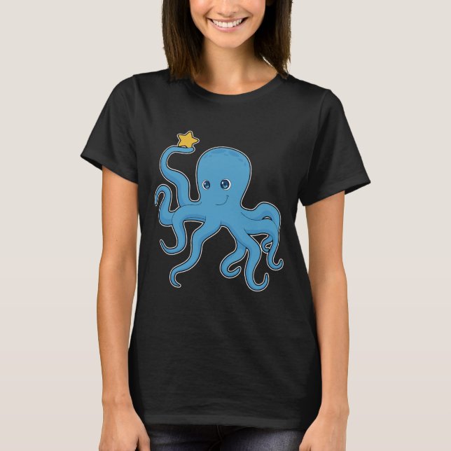 T-shirt Étoile octopique (Devant)
