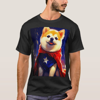 T-shirt Étoile Shiba Inu