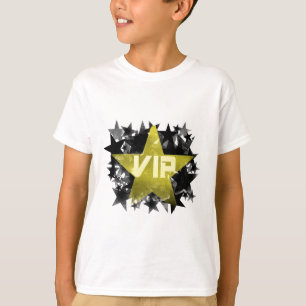 T-shirt Étoile VIP d'or