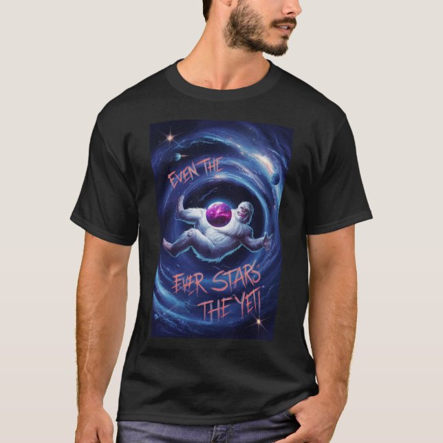 T-shirt étoile Yeti (Devant)