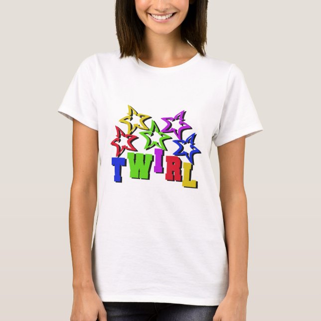 T-shirt Étoiles de Twirl (Devant)