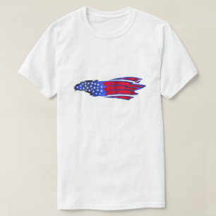 T-shirt Étoiles Et Rayures Aigle