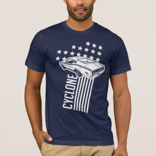 T-shirt Étoiles et rayures de cyclone de Mercury