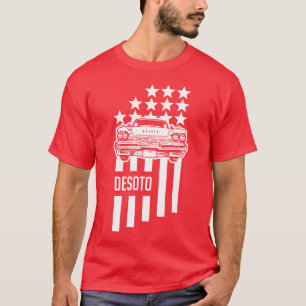 T-shirt étoiles et rayures de DeSoto des années 1950