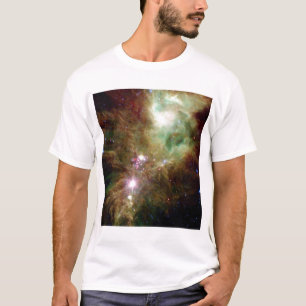 T-shirt Étoiles nouveau-nées dans le groupe d'arbre de