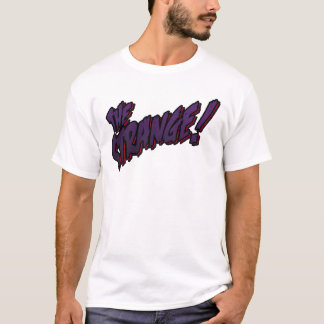 T-shirt étrange avec le logo