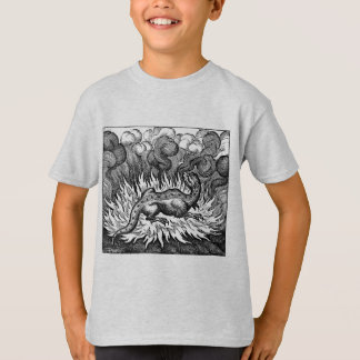 T-shirt Étrange Créatures Salamander Chemise