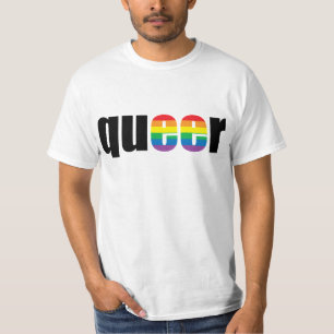 T-shirt étrange de valeur de fierté