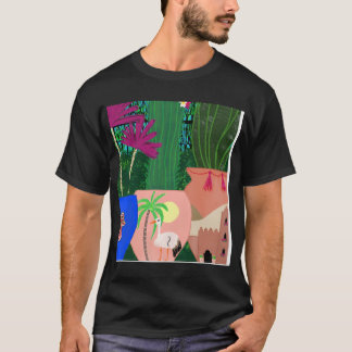 T-shirt Étrange Magie Dans La Botanique