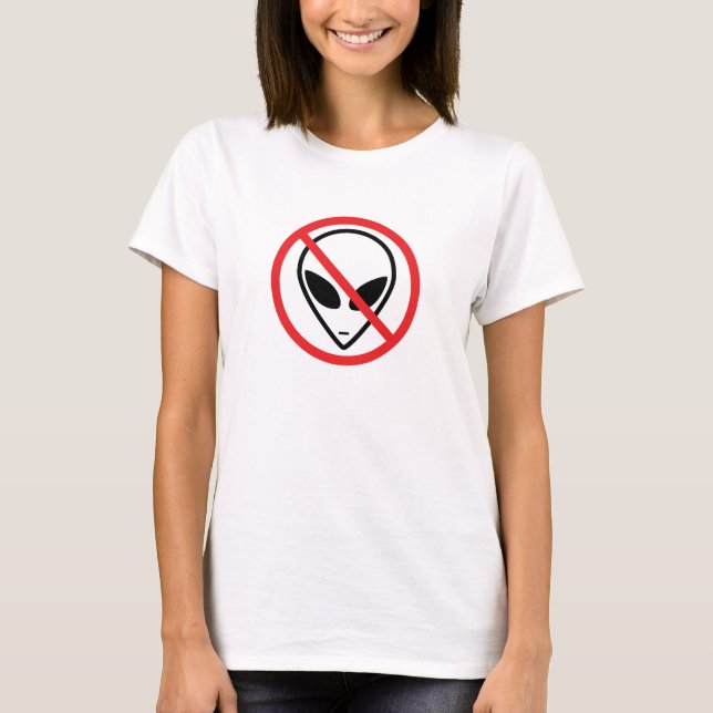 T-shirt étranger de résistance (Devant)