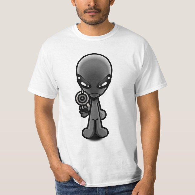 T-shirt étranger hostile (Devant)