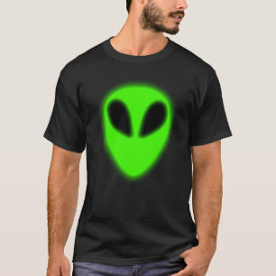 T-shirt étranger vert rougeoyant