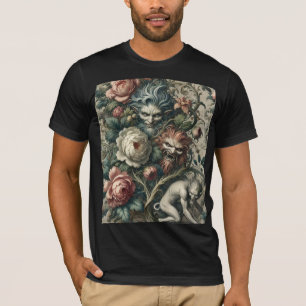 T-shirt Étrangers dans le parc la nuit – Art gothique