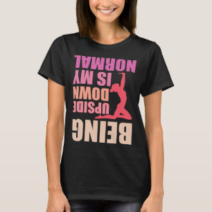 T-shirt Être À L'Étranger Est Mon Gymnaste Normal Dit 8