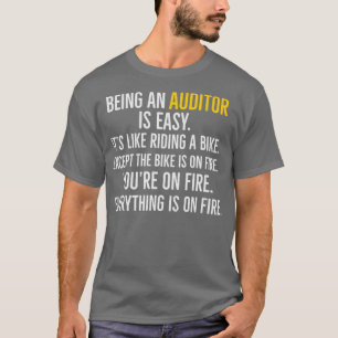 T-shirt Être Auditeur est facile