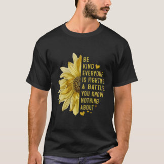 T-shirt Être Comme Tout Le Monde Combat Une Bataille