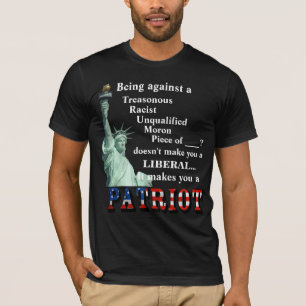 T-shirt Être contre un TRAITOR ne fait pas de vous un LIBÉ