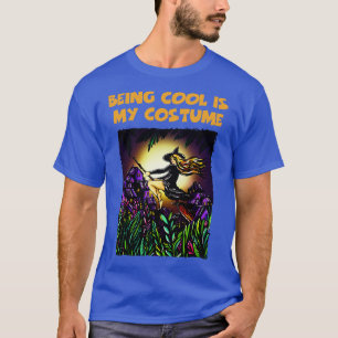 T-shirt Être Cool Est Mon Costume Drôle Halloween Tee Scar