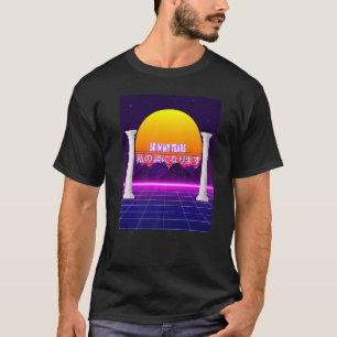 T-shirt Être dans mes larmes esthétique