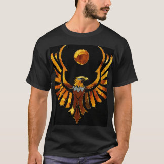 T-shirt Être dans une attitude comme un aigle