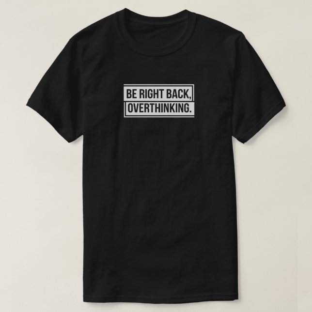T-shirt Être de retour (Design devant)
