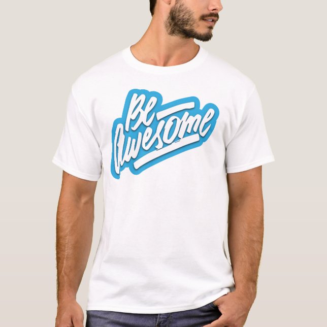 T-shirt Être génial (Devant)