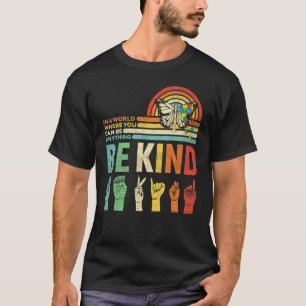 T-shirt Être gentil Autisme Sensibilisation Maman Papa Gra