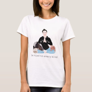 T-shirt être gentil avec tous les types