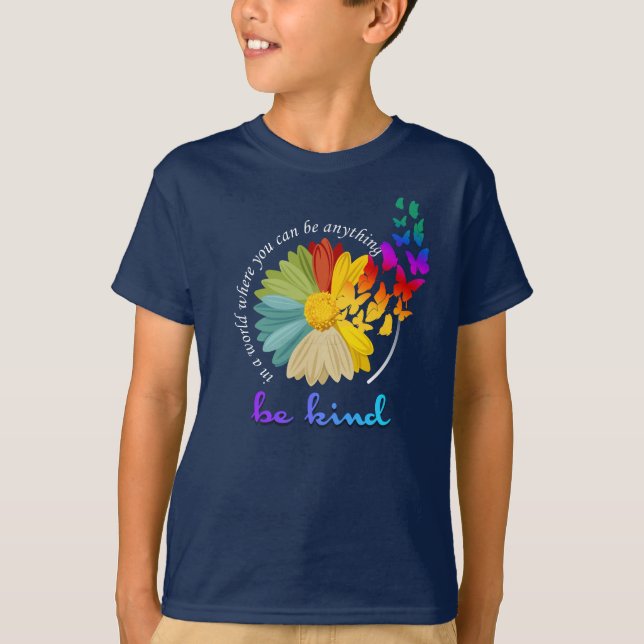 T-shirt Être gentil | Enfants (Devant)