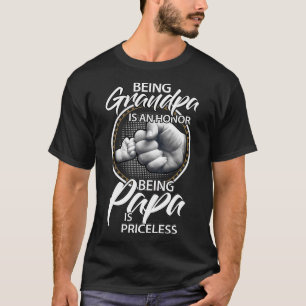T-shirt Être Grand-Père Est Un Honneur Être PaPa n'a pas d