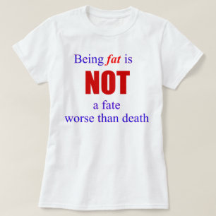 T-shirt Être gros n'est pas une fatalité.... débardeur gra