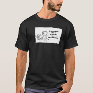 T-shirt être massachusetts