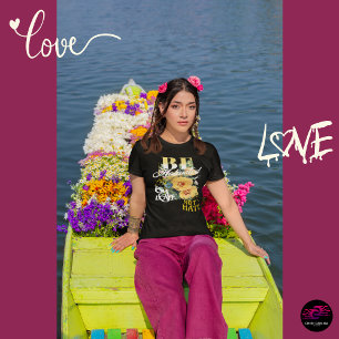 T-shirt Être Motivé par l'amour pas la haine