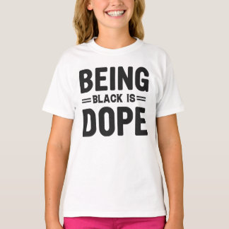 T-shirt Être Noir, c'est le Mois de l'histoire noire