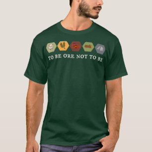 T-shirt Être Os Ne Pas Être - Colons Jeu Nuit