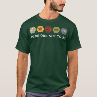 T-shirt Être Os Ne Pas Être - Colons Jeu Nuit
