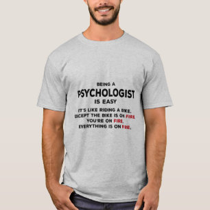 T-shirt Être psychologue