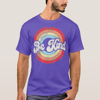 T-shirt Être Signe Anti-Intimidation Inspiration Retro